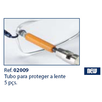 0202009-Protetor_Lente Tubo Mod2009 FLAG 9 - Contém 5 Peças  - ENTREGA IMEDIATA   PRODUTO EM PROMOÇÃO
