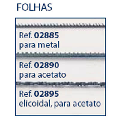 0202895-Folha_Serra Acetato Helicoidal Mod2895 FLAG 9 - Contém 24 Peças  - ENTREGA IMEDIATA   PRODUTO EM PROMOÇÃO