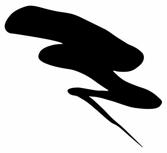 0207100-Esmalte Retoque Laka Preto Lúcido Mod7100 FLAG P - Contém 12 Ml  - ENTREGA IMEDIATA