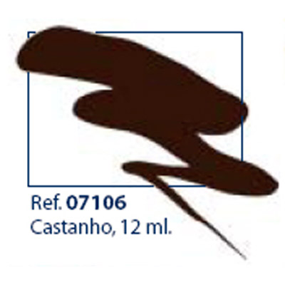 0207106-Esmalte Retoque Laka Marrom Mod7106 FLAG P - Contém 12 Ml  - ENTREGA IMEDIATA