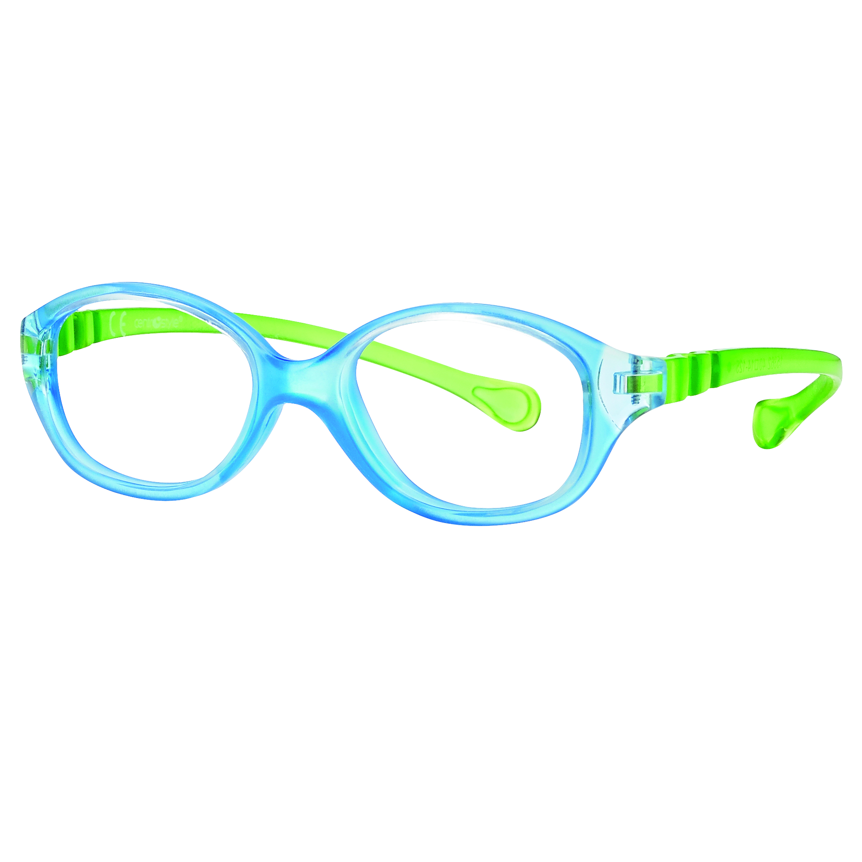 0215362N-Armação Active Spring Gatinha 40x14 Azul Cl/Verde Mod15362N FLAG 9 - Contém 1 Peça  - ENTREGA IMEDIATA   PRODUTO EM PROMOÇÃO