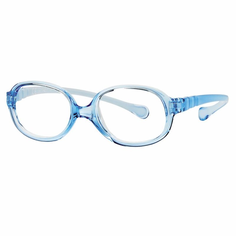 0217346N-Armação Active Spring Oval 41x15 Azul Cl Mod17346N - Contém 1 Peça  - SOB ENCOMENDA