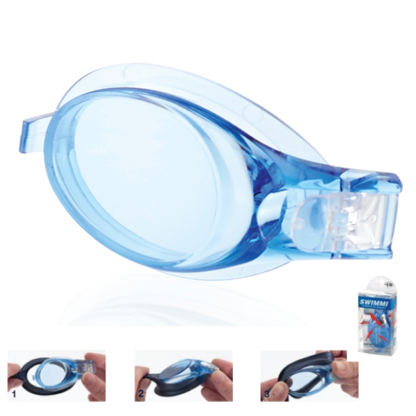 0255271-Ocular p/Óculos Natação Swimmi Soft Tam44 +6,00 Mod55271 - Contém 1 Peça  - SOB ENCOMENDA