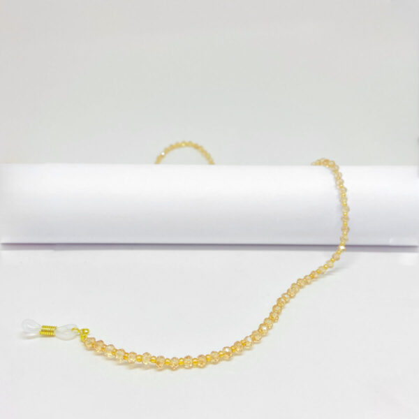 Cordão para Armações/Óculos, em Pedras Cristal - Image 5