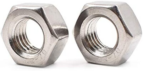 Porca Hexagonal, AutoBlock, em Níquel Prata/Aço