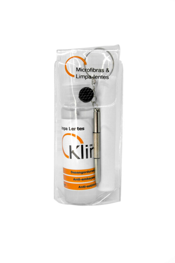 Limpa Lentes/Armações, Kit Spray/Microfibra Lisa