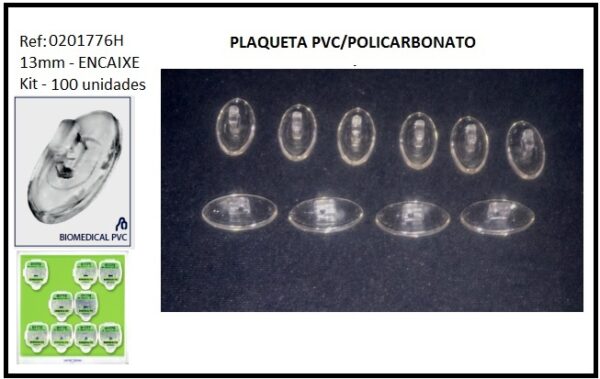 Plaqueta de Encaixe para Balgriff/Flutuante