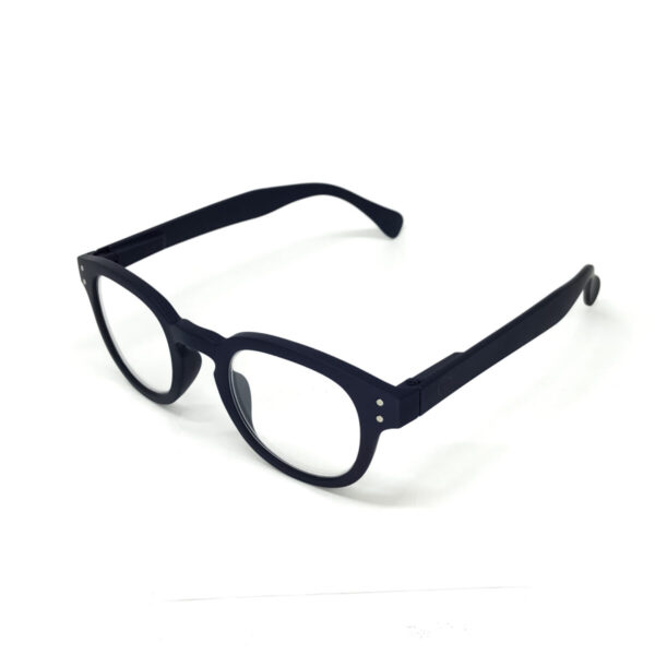 Óculos de leitura oval azul